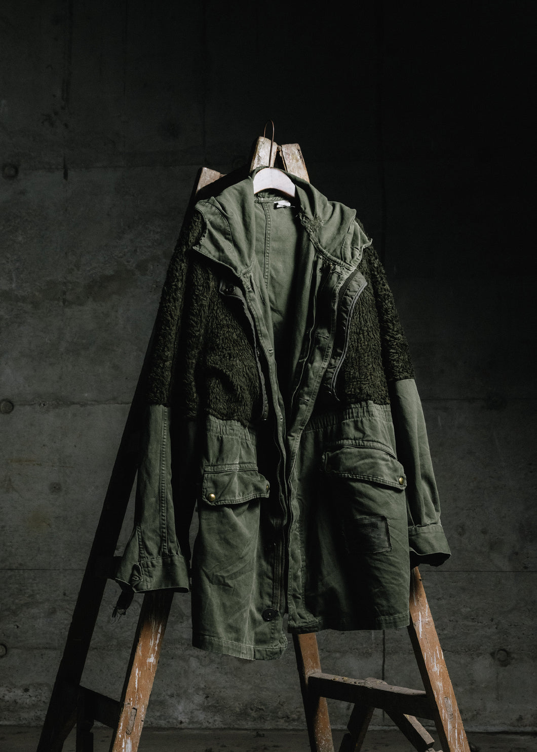 Footloose Tycoon X Random effect -Remade French Military Parka